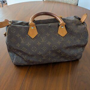 Vintage Louis Vuitton Speedy Bag 30 Purse Made in France